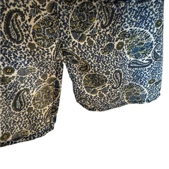 Max Studio Paisley Print Blouse Plus: 1X        BIN#S - Picture 3 of 10